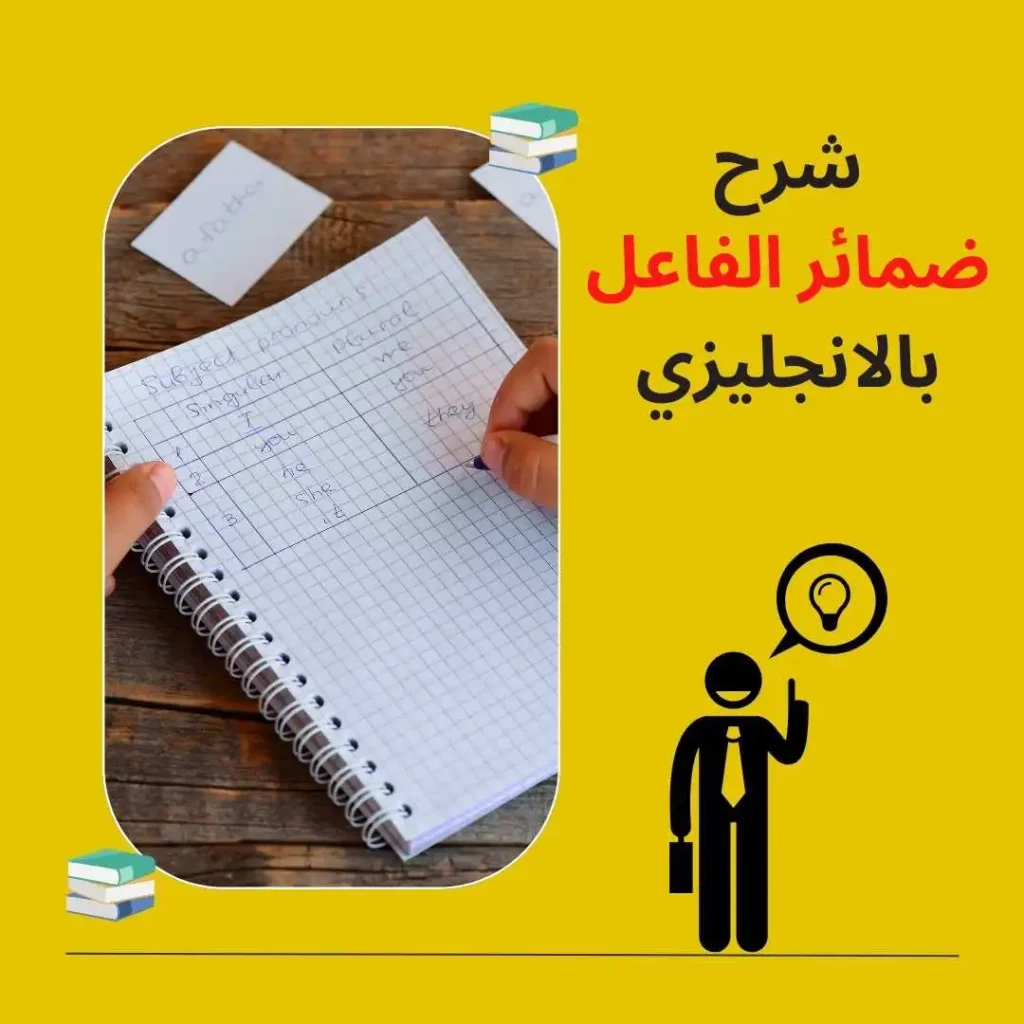 ضمائر الفاعل بالانجليزي
