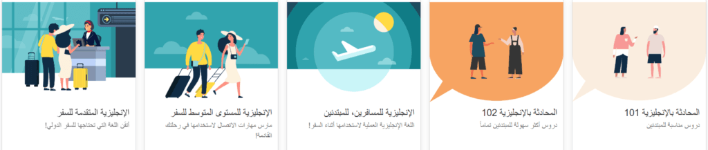 ممارسة الانجليزي - الانجليزية للسفر