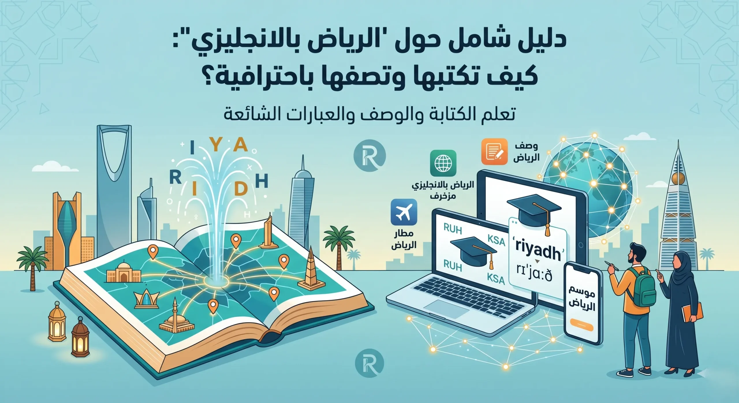 الرياض بالانجليزي المعنى والاختصار وامثلة